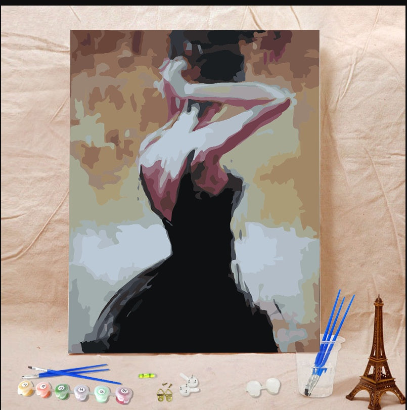 Diy Digital Oil Painting Large Hand-painted Home Living Room