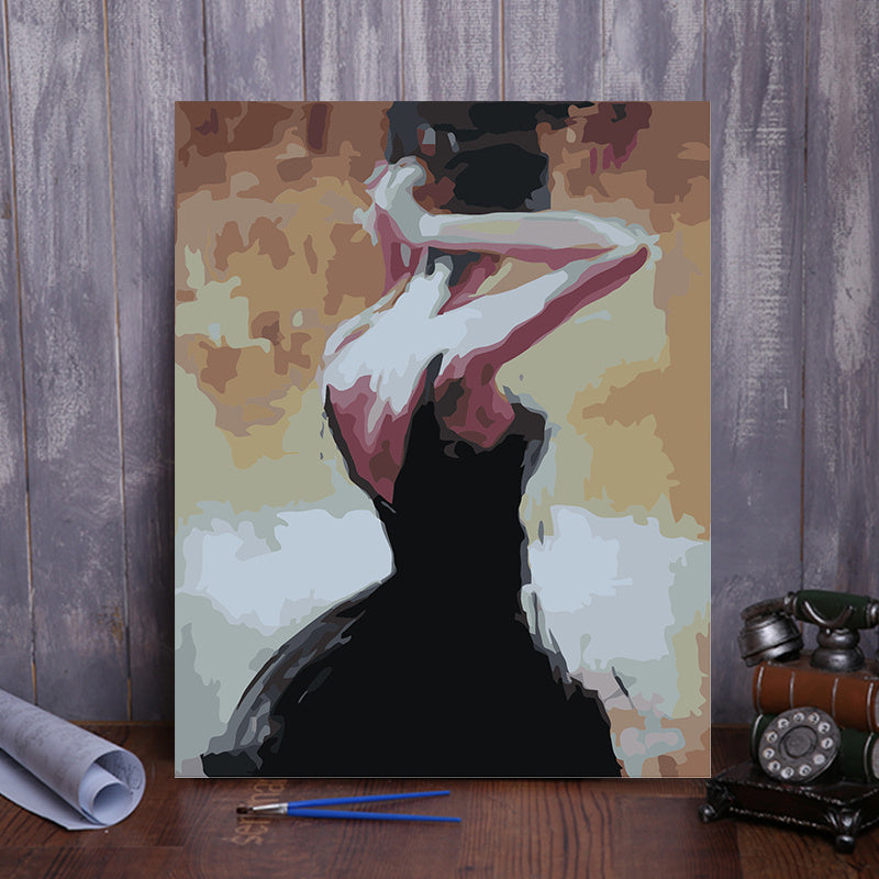 Diy Digital Oil Painting Large Hand-painted Home Living Room